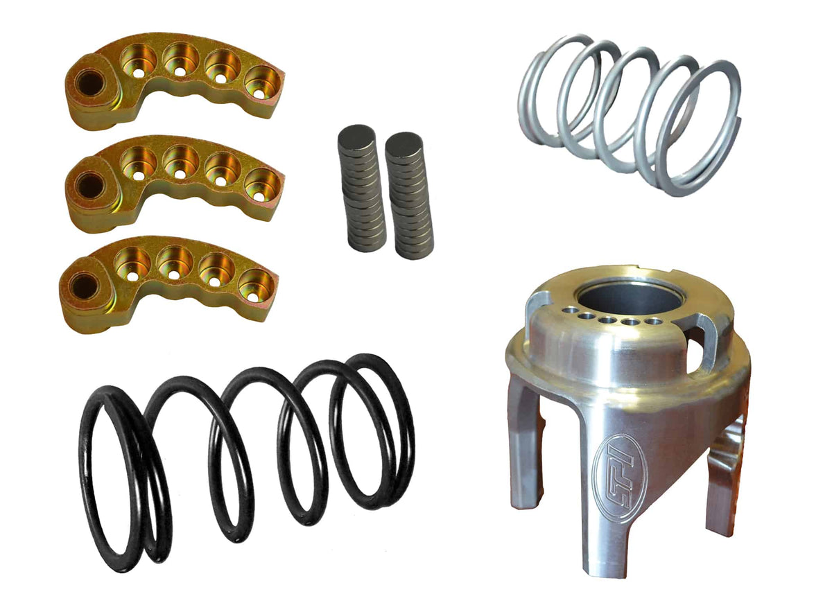 Arctic Cat Series 8000 Clutch Kit with adjustable weights. 0-3000ft (with Team Clutches)