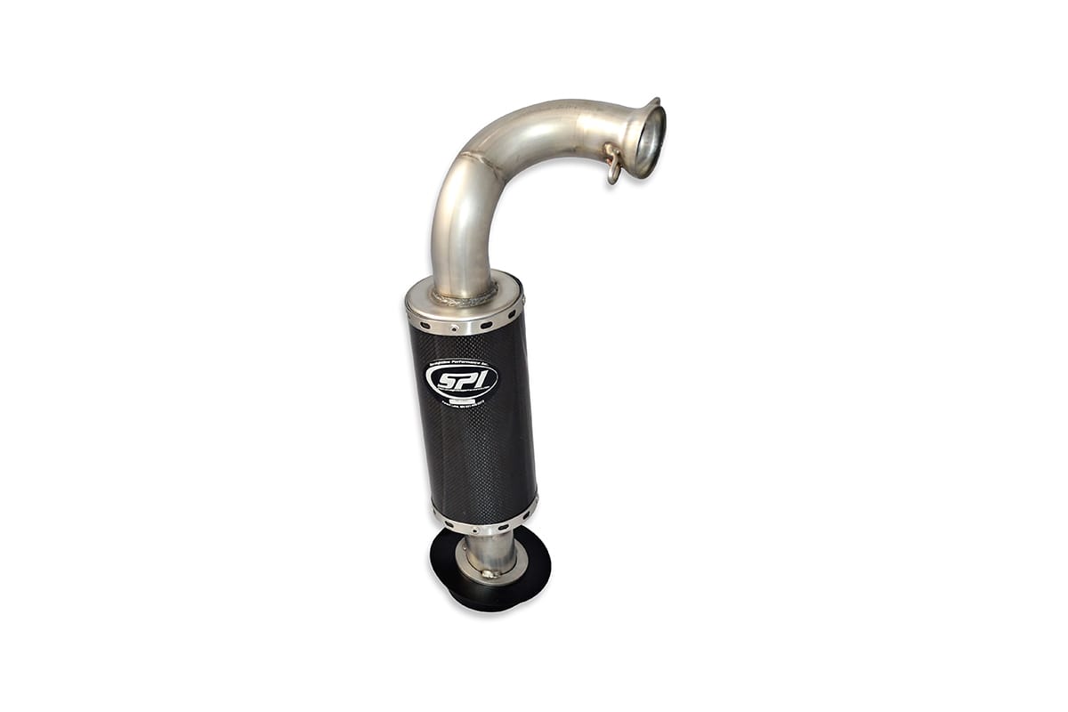 Polaris 800 HO AXYS Carbon Fiber Lightweight Muffler (full Stainless)