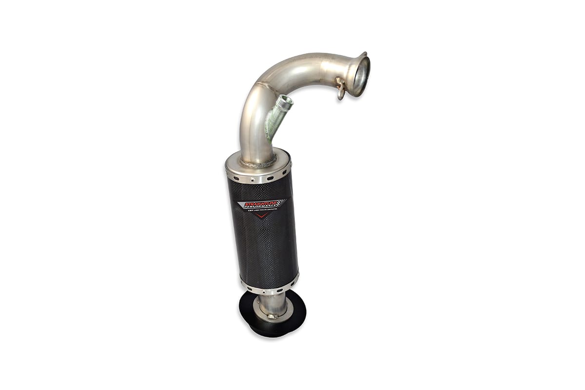 Polaris AXYS 850 Patriot Carbon Fiber Muffler Stainless Steel