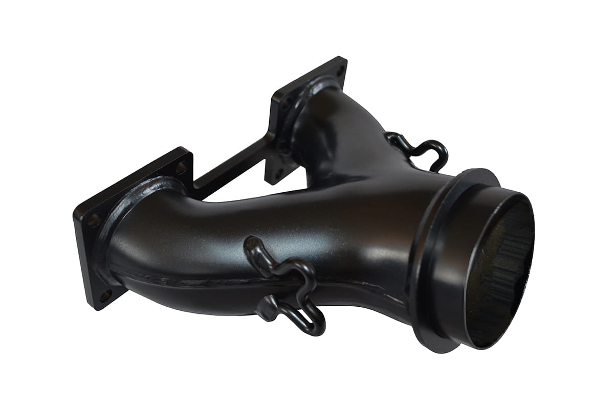Ski-doo 800 HO Y-pipe High Temp Black