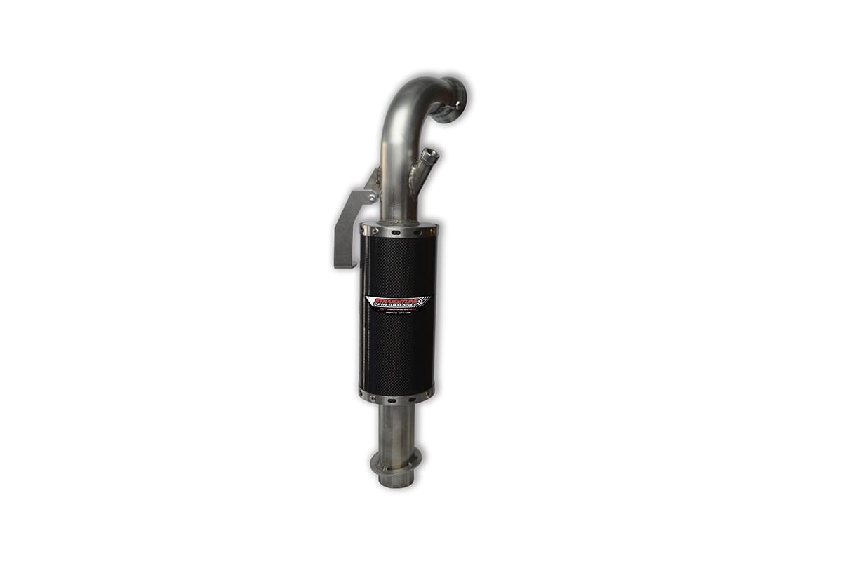 Ski-doo Rev Gen 4/ Lynx Radien 600R E-tec Carbon Fiber Muffler Stainless Steel