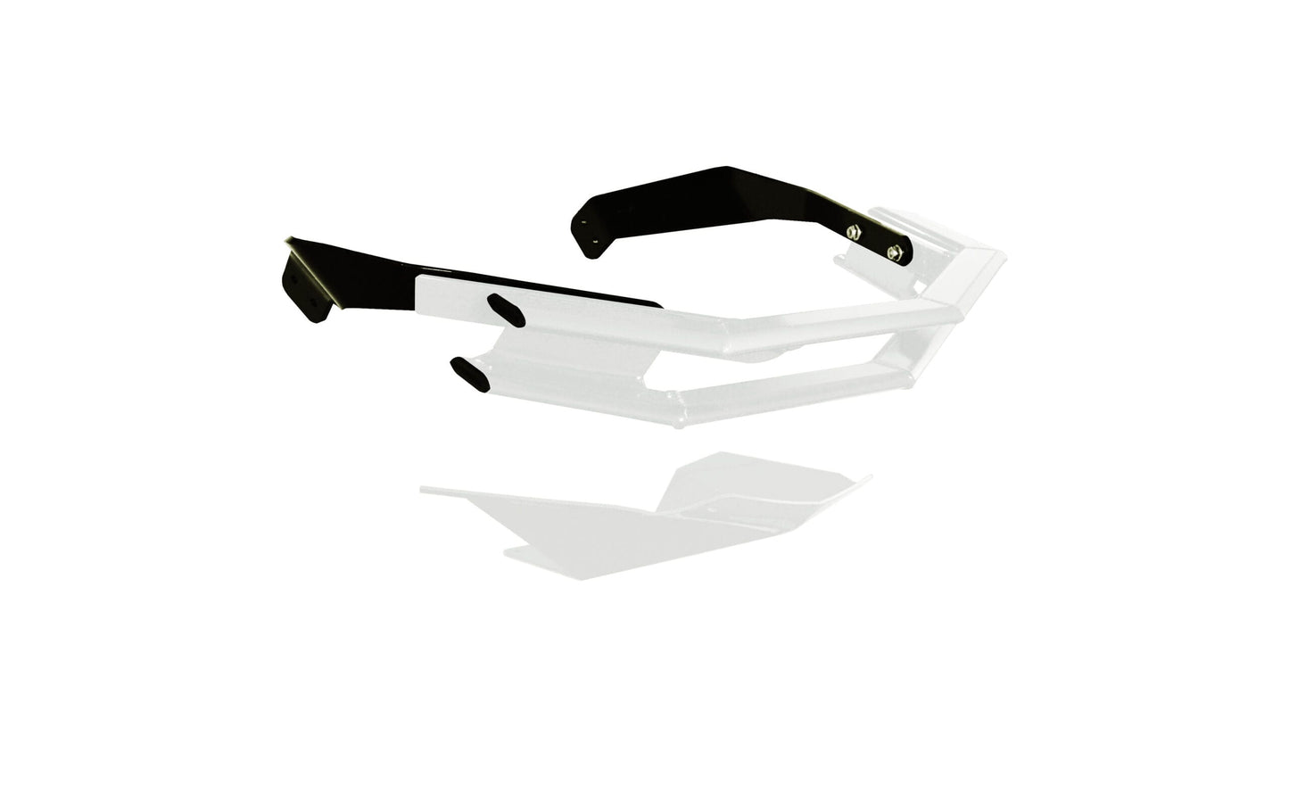 Ski-Doo Rev Gen 4 / Lynx Radien / Radien2 "Rugged Series" front bumper (White) *Complete Kit includes all 3 Components