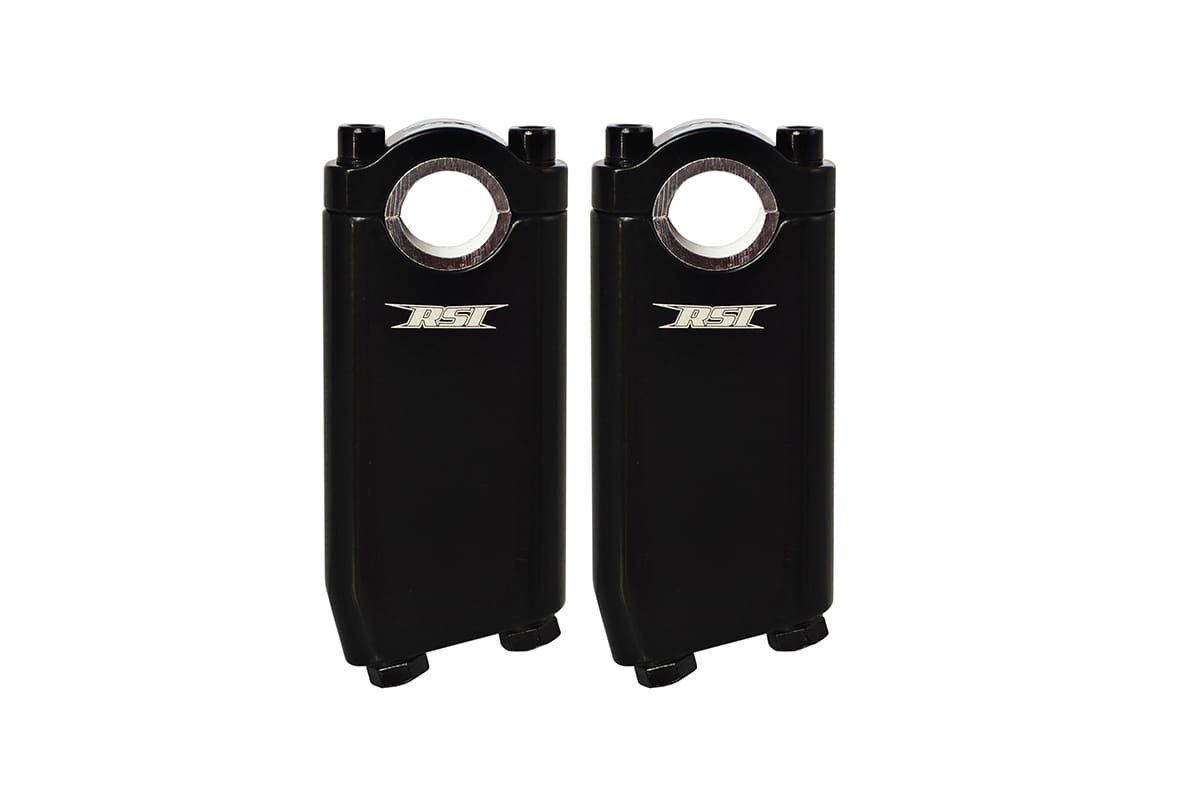 ANGLED RISER BLOCKS BLACK 30 DEGREE