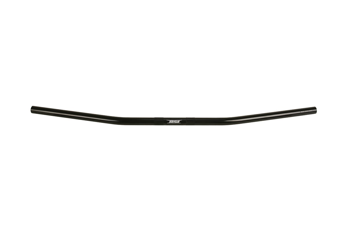 CHROMOLY -7/8" CLAMP AREA - 10 DEGREE SWEEP - 0 RISE- 30" WIDE - BLACK