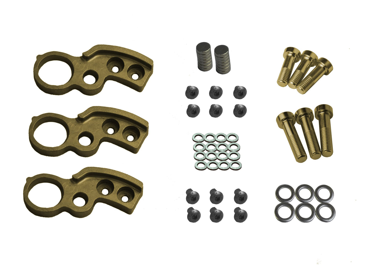 Ski-doo/ Lynx NOTCHED P-Drive Fully Adjustable Weight Kit - set of 3 Weights and All Tuning Components (48-56G with tungsten kit Part # 121-246)