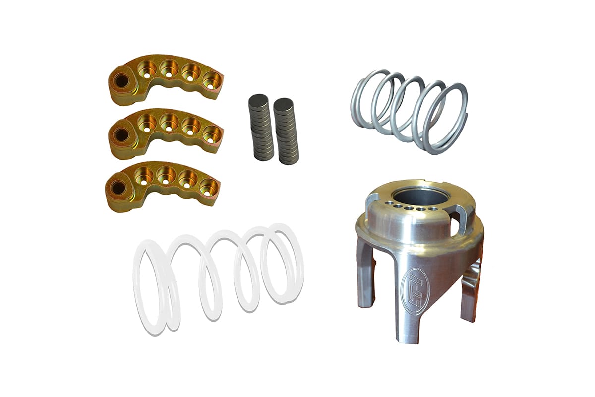 Yamaha Mountain Max Clutch Kit with adjustable weights.  6000ft +   (with Team Clutches)