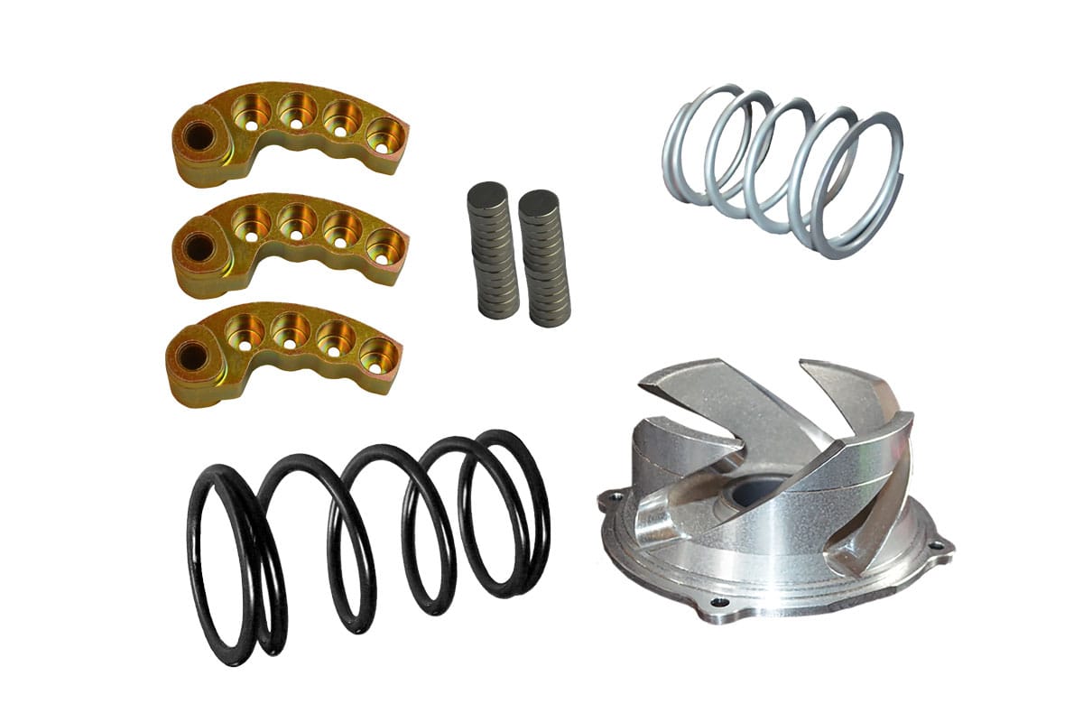 C-TEC 2 Arctic Cat Series 8000 Clutch Kit with adjustable weights.  0-3000ft   (with Team Clutches)