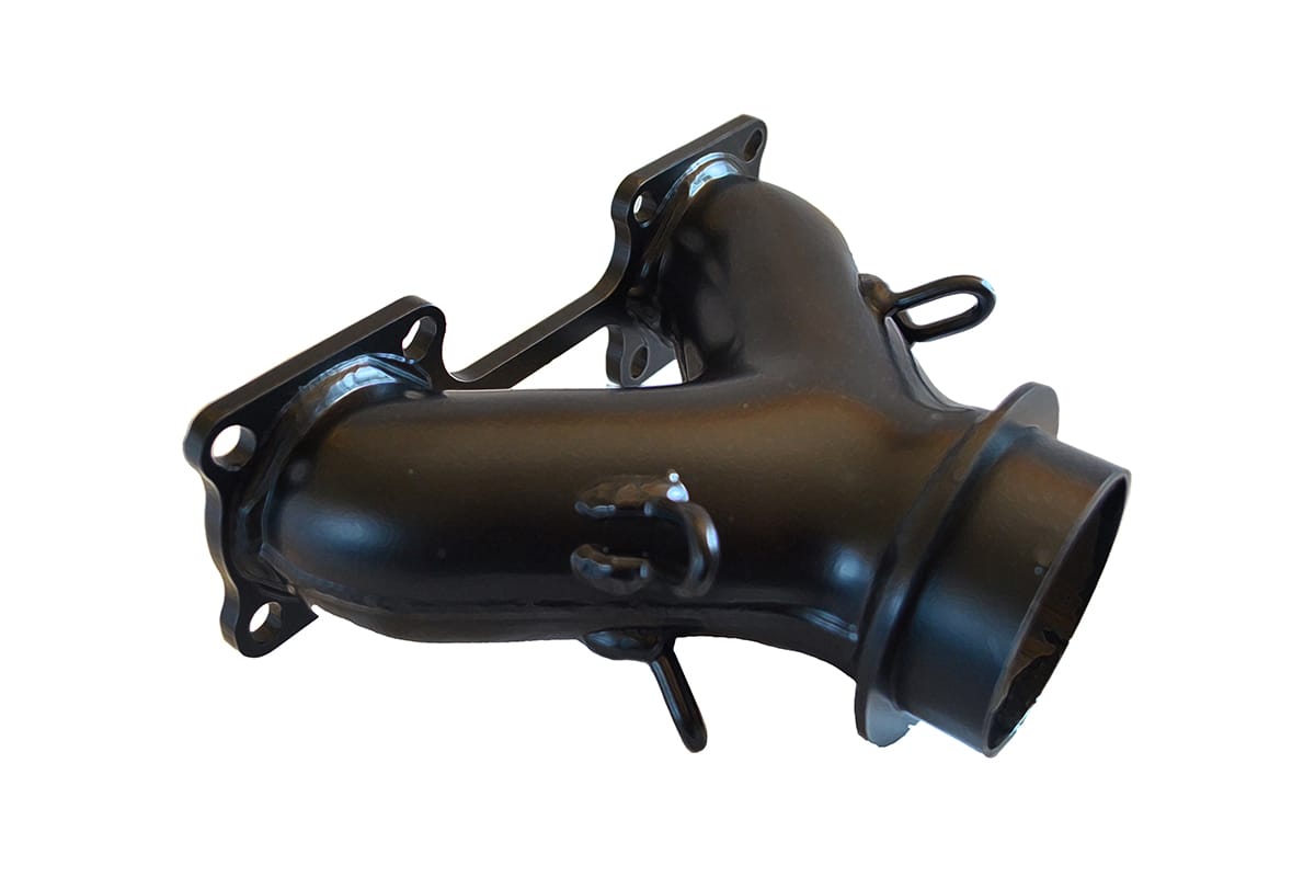 Arctic Cat F8/Cross 8/M8  Y-pipe High Temp black
