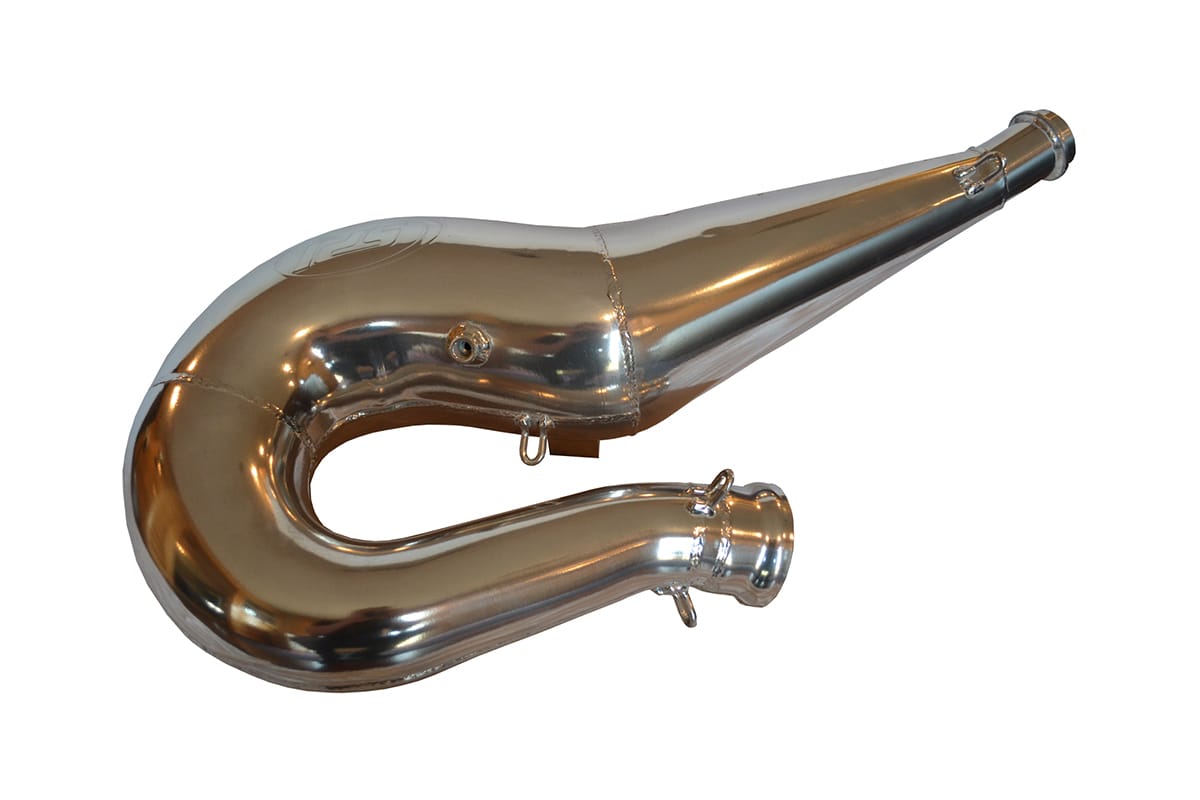 Polaris 600 Rush/Switchback/RMK  Single Pipe Ceramic Coated  (pro ride chassis only)