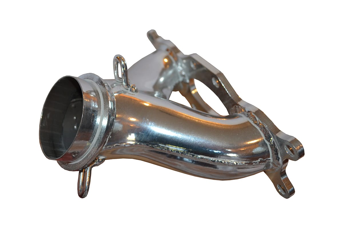 Polaris 600 Rush/Switchback/RMK  Y-Pipe Ceramic Coated (pro ride chassis only)