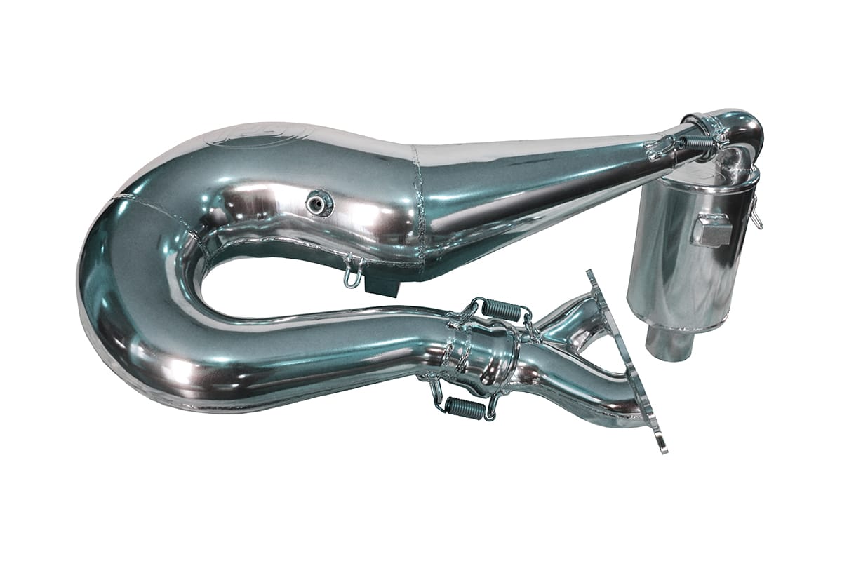 Polaris Matryx 850 Patriot  Complete Exhaust System includes Part numbers 132-136, 132-145, 132-144 Ceramic Coated