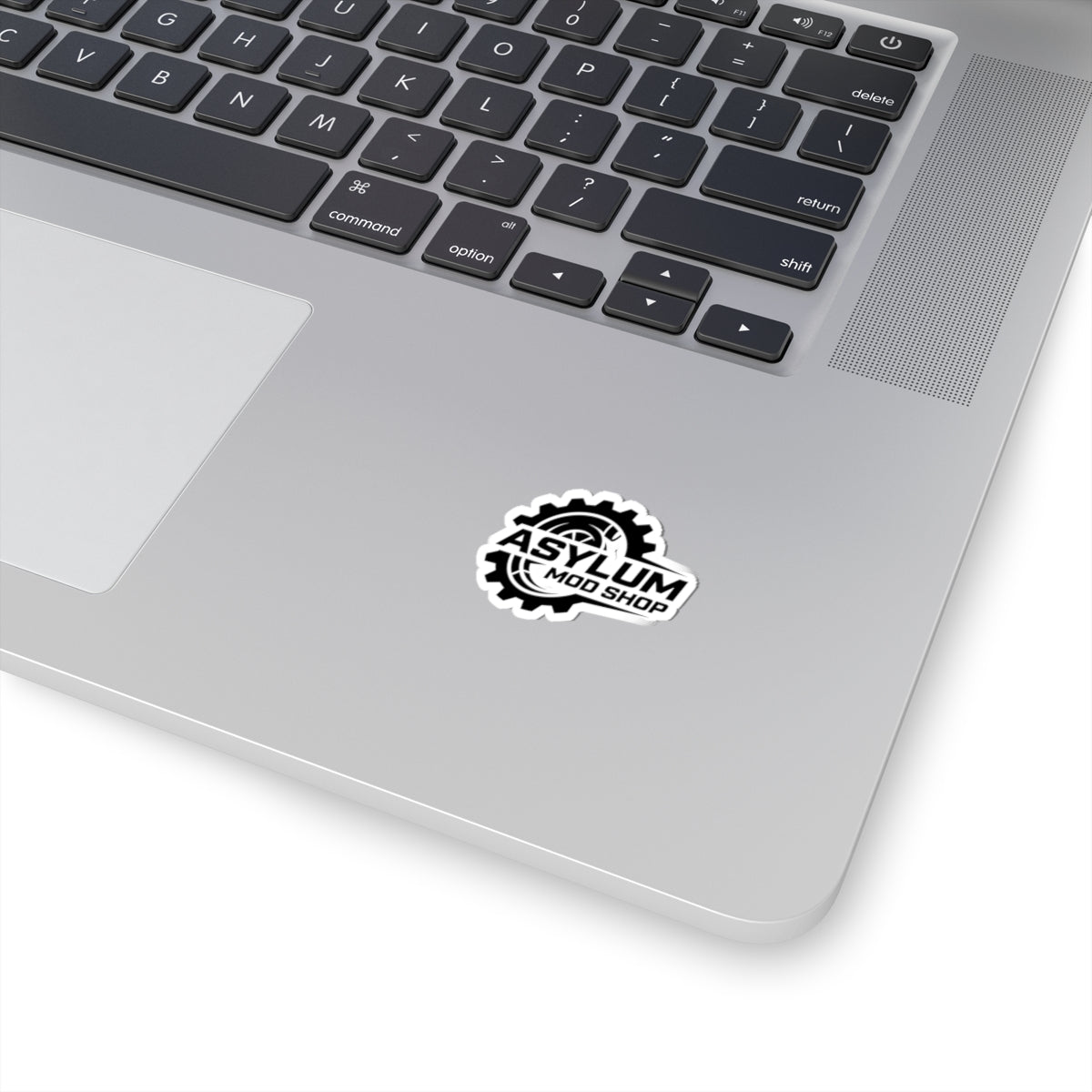 Asylum Mod Shop Gear Sticker