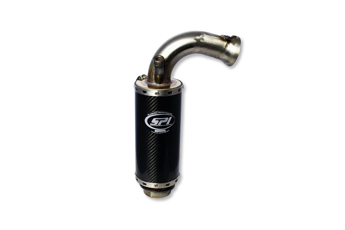 Ski-doo 800R/600 E-TEC Carbon Fiber Muffler Stainless Steel