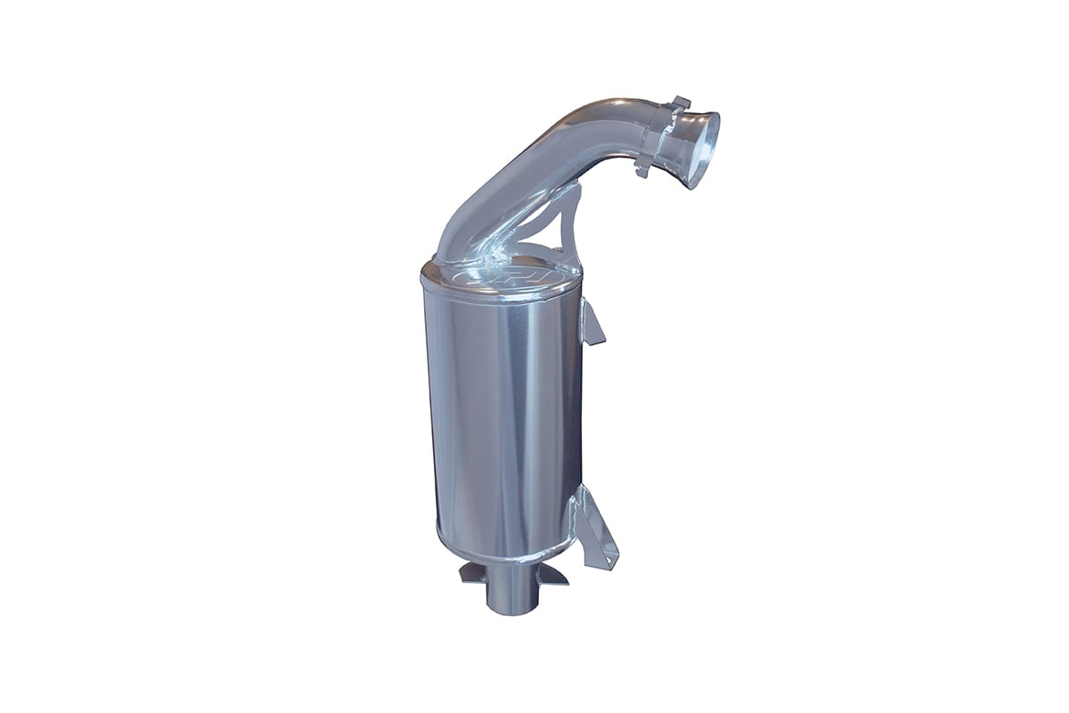 Ski-doo Rev Gen 4/ Lynx Radien 600R E-tec Lightweight Muffler Ceramic Coated