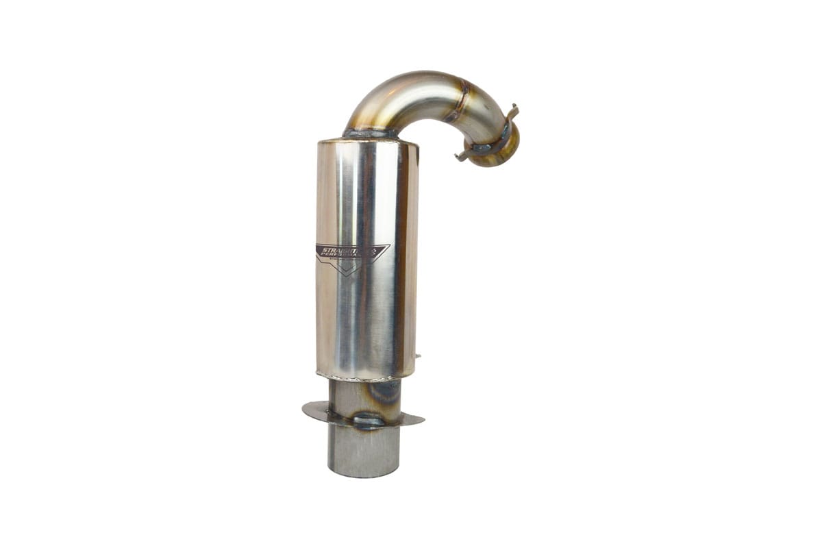 Rev Gen 5 / Lynx 900 Turbo Ultra-light Race Muffler Stainless Steel