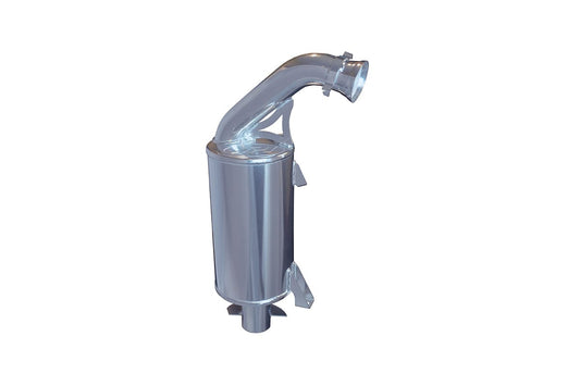 Skidoo NEO Lightweight Muffler 44 and 55HP Models)  (ceramic coated quiet version)