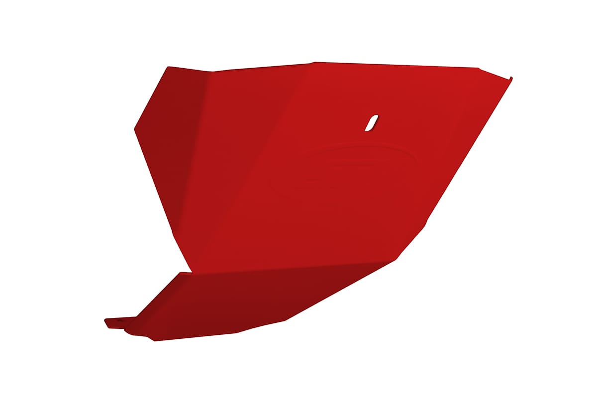 Polaris Matryx "Rugged Series" Skid Plate - Red