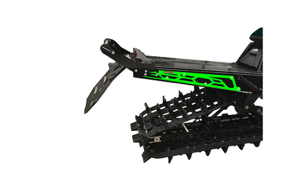 Polaris AXYS Hide 'N' Go (HNG) Rear Bumper 163" Track - (WHITE REAR BUMPER) - Manta