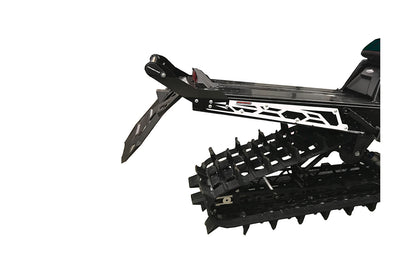 Polaris AXYS Hide 'N' Go (HNG) Rear Bumper 163" Track - (BLACK REAR BUMPER) - White
