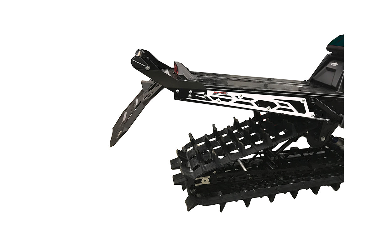 Polaris AXYS Hide 'N' Go (HNG) Rear Bumper 163" Track - (WHITE REAR BUMPER) - White
