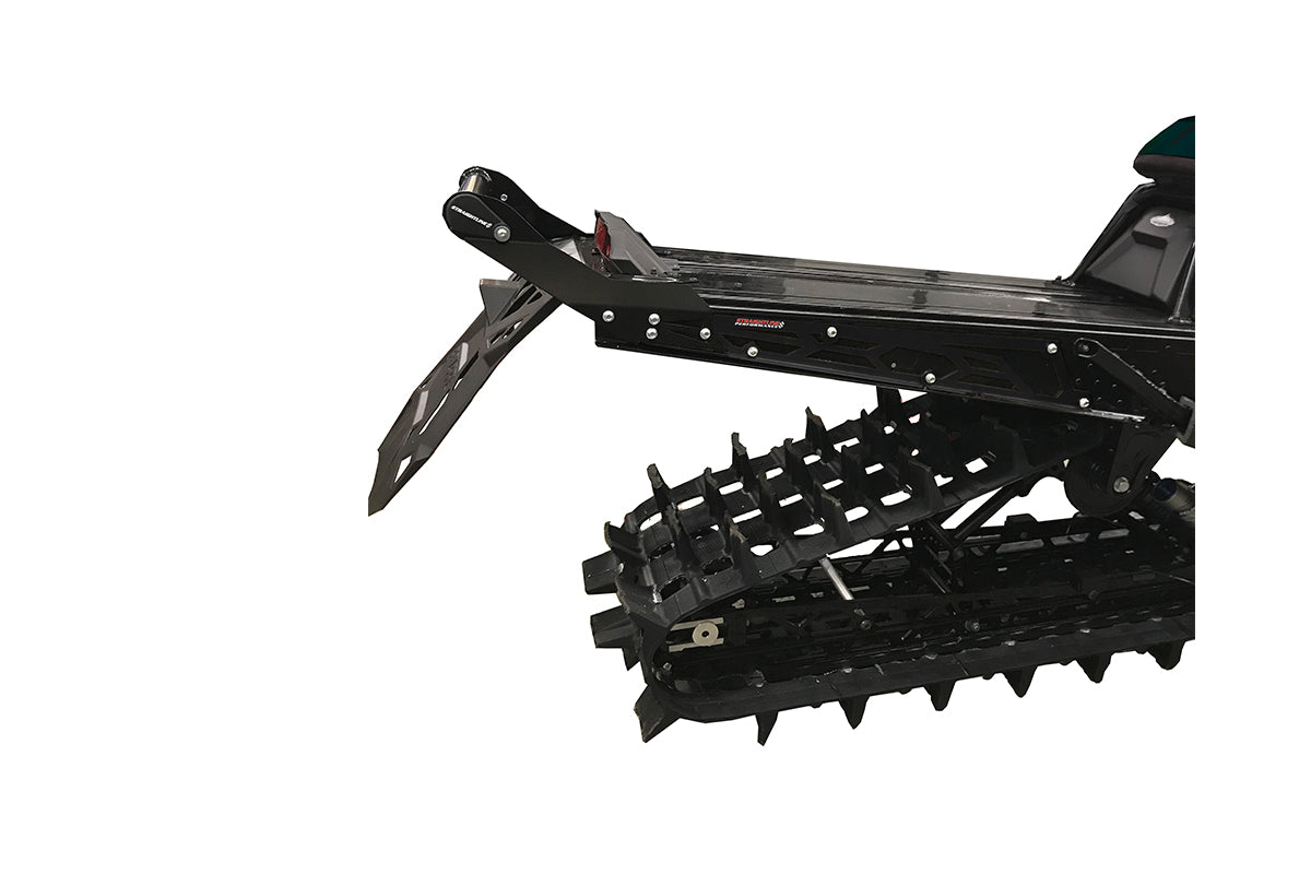 Polaris AXYS Hide 'N' Go (HNG) Rear Bumper 163" Track - (BLACK REAR BUMPER) - Black