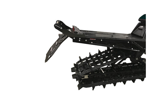 Polaris AXYS Hide 'N' Go (HNG) Rear Bumper 163" Track - (BLACK REAR BUMPER) - Black