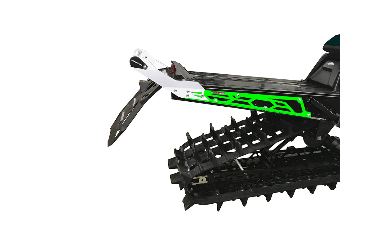 Polaris AXYS Hide 'N' Go (HNG) Rear Bumper 155" Track - (WHITE REAR BUMPER) - Manta