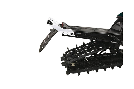 Polaris AXYS Hide 'N' Go (HNG) Rear Bumper 163" Track - (WHITE REAR BUMPER) - Black