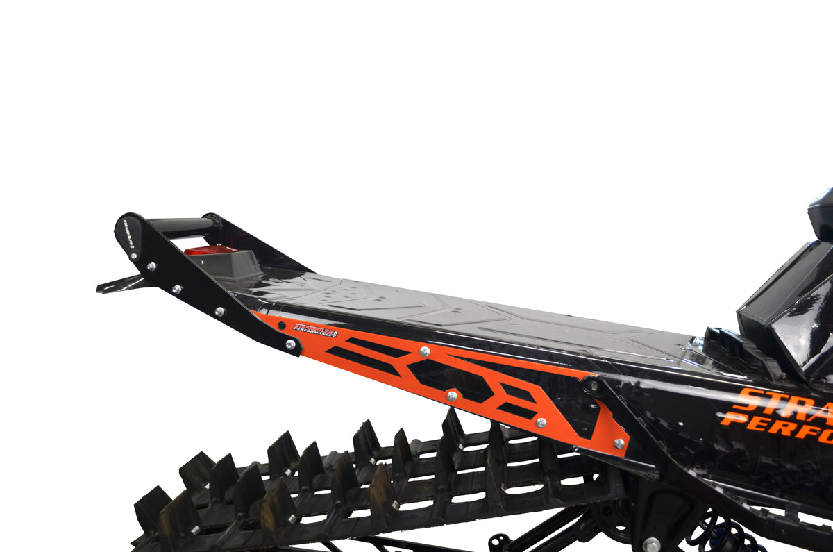 Polaris Matryx HNG Rear Bumper 146" SLASH Tunnel - Black Handle - Orange