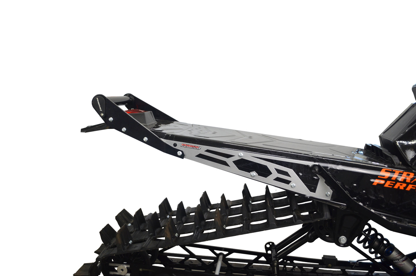 Polaris Matryx HNG Rear Bumper 146" SLASH Tunnel - Black Handle - Silver