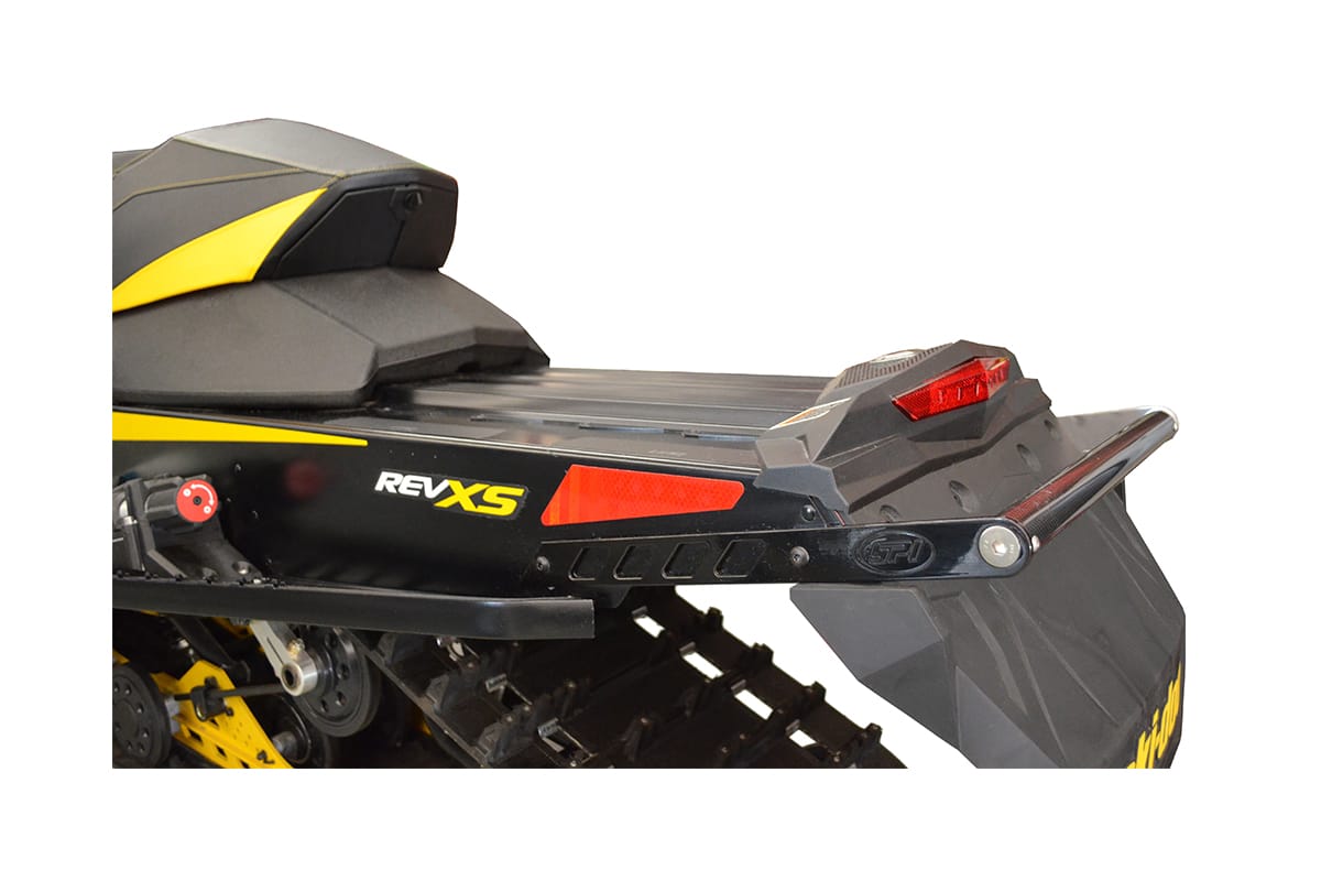 XP/XR/XS Ski-doo Carbon Fiber Bumper Black Supports (120"-146" tunnel)