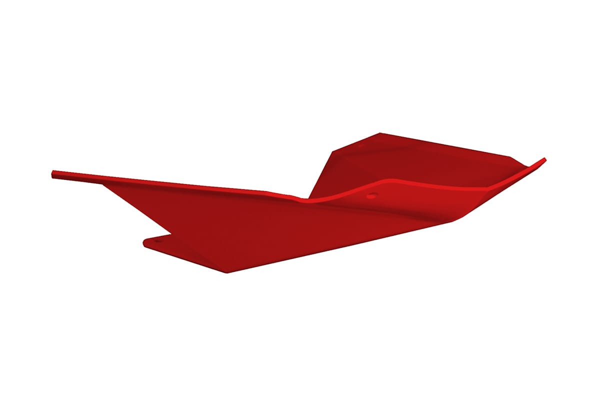 Rev Gen 5 / Lynx Radien "Rugged Series" Skid plate (fits all Gen 5 Narrow machines) - Red
