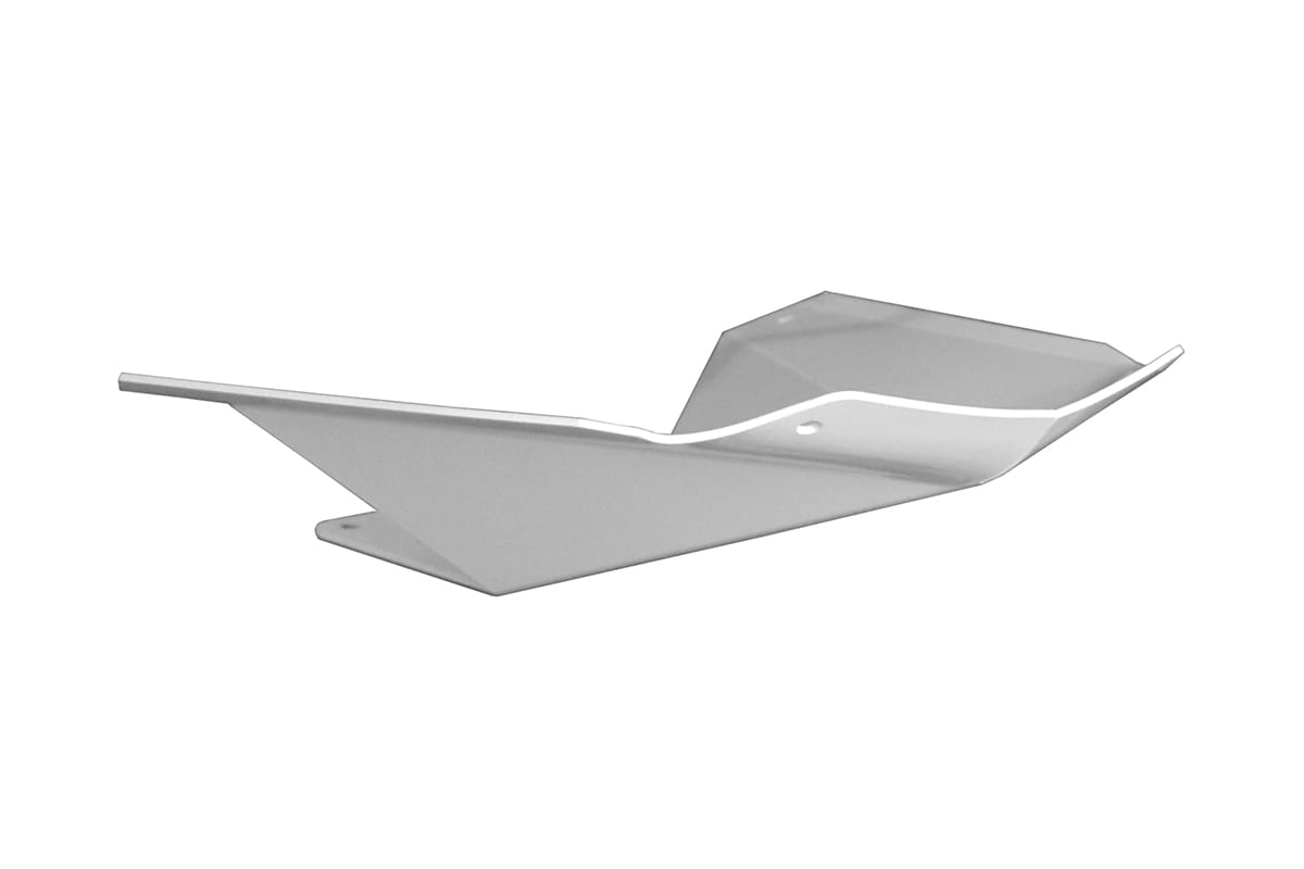 Rev Gen 5 / Lynx Radien "Rugged Series" Skid plate (fits all Gen 5 Narrow machines) - White