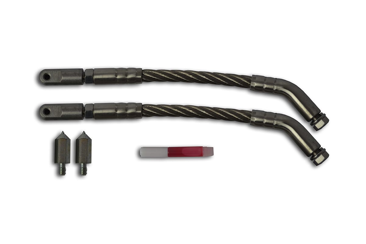 Performance Ice Scratchers with Replaceable Carbide Tip - Long