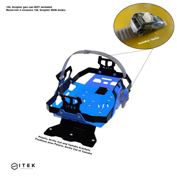 Axys and Pro-ride - Gas Tank Support
