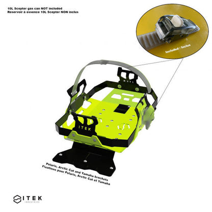 Axys and Pro-ride - Gas Tank Support