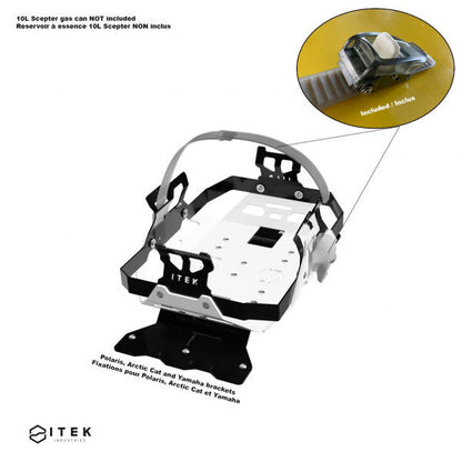 Axys and Pro-ride - Gas Tank Support