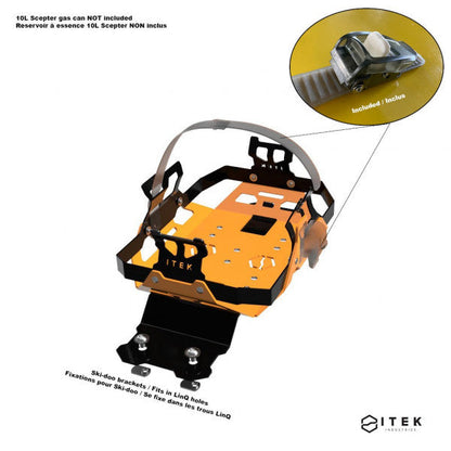 Fuel Tank Rack - Ski-Doo