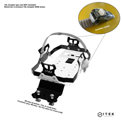 Fuel Tank Rack - Ski-Doo