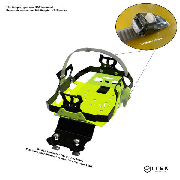 Fuel Tank Rack - Ski-Doo
