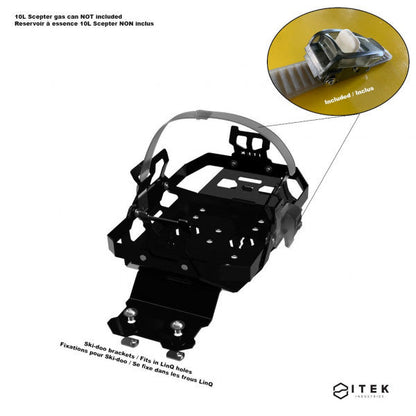Fuel Tank Rack - Ski-Doo