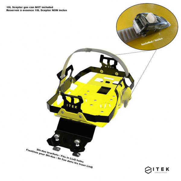 Fuel Tank Rack - Ski-Doo