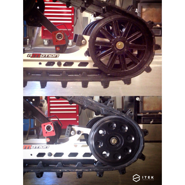 Plastic/Rubber Large Wheel Kit