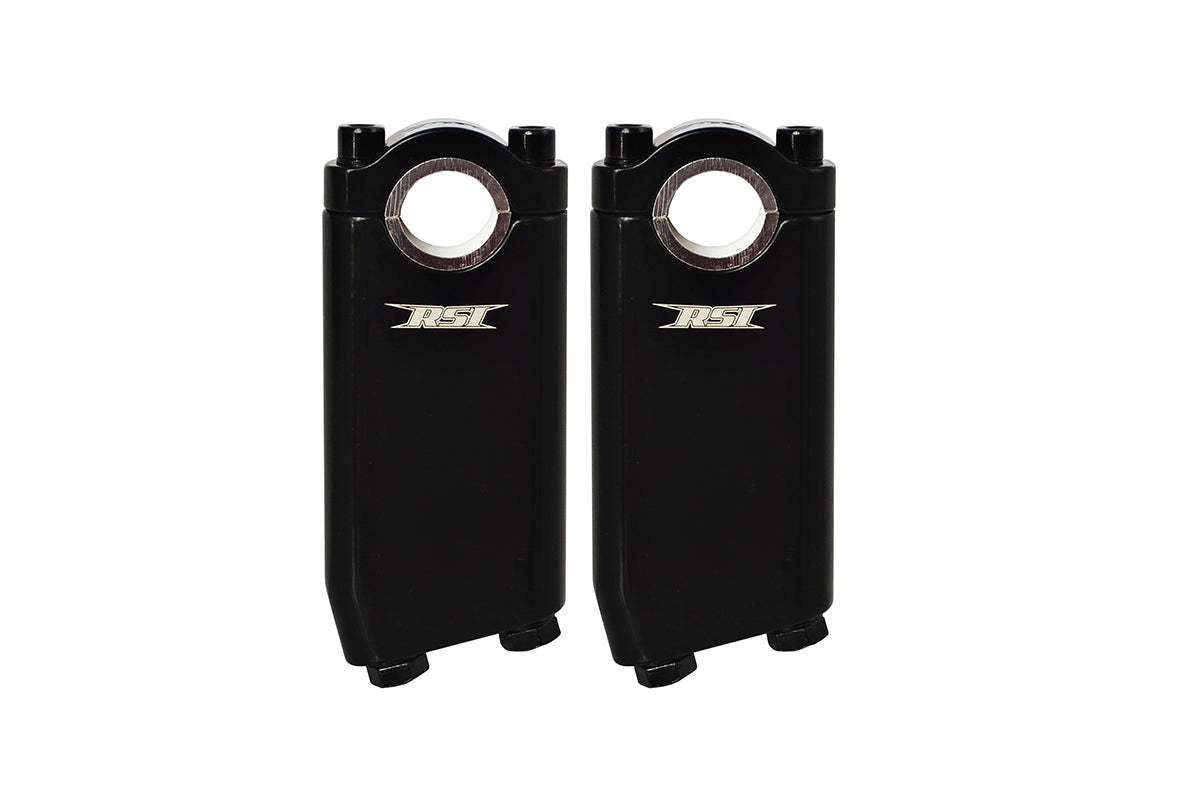 ANGLED RISER BLOCKS BLACK 15 DEGREE - 4"