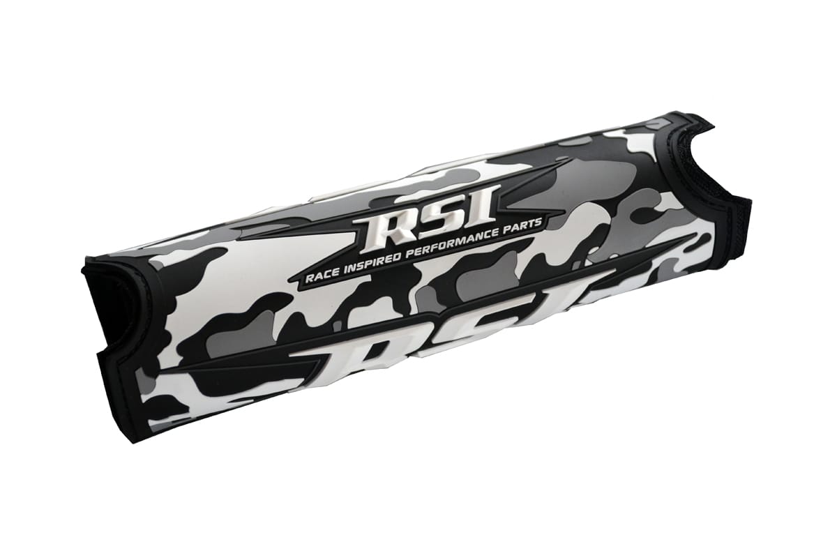 BAR PAD ROUND - SNOW CAMO