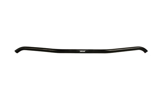 CHROMOLY 7/8" CLAMP AREA - HOOKED HANDLEBAR - 17 DEGREE SWEEP - 0 RISE- 29" WIDE - BLACK