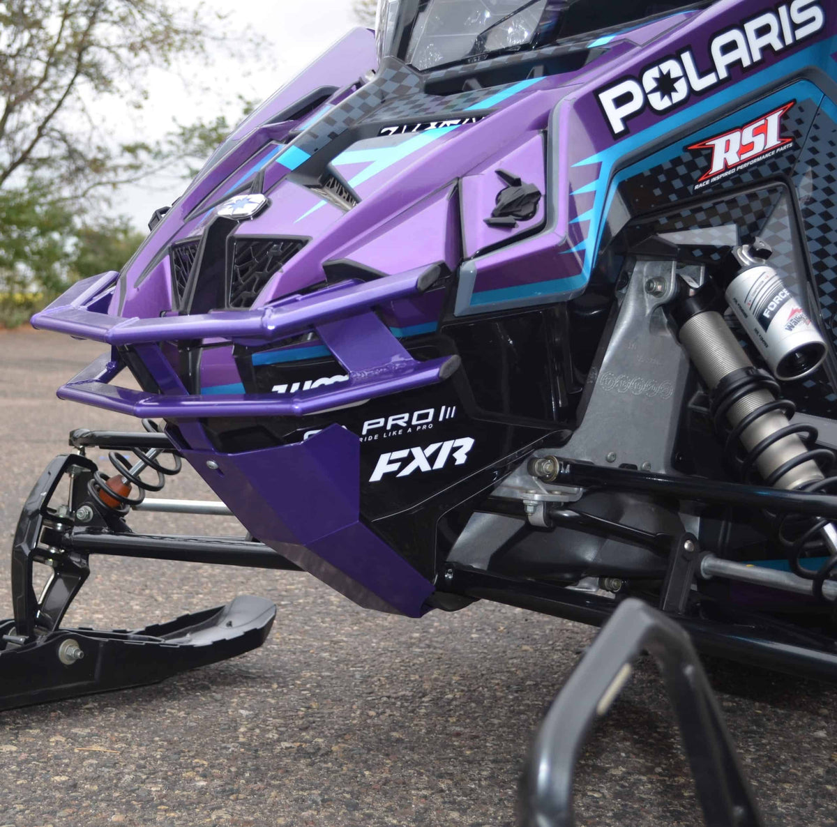 Polaris Matryx "Rugged Series" Skid Plate - Purple