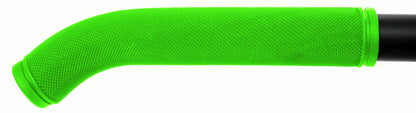 7" RUBBER GRIP - BLACK / PR - Green