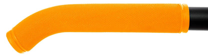 7" RUBBER GRIP - BLACK / PR - Orange