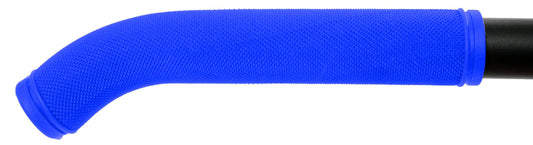 7" RUBBER GRIP - BLACK / PR - Blue